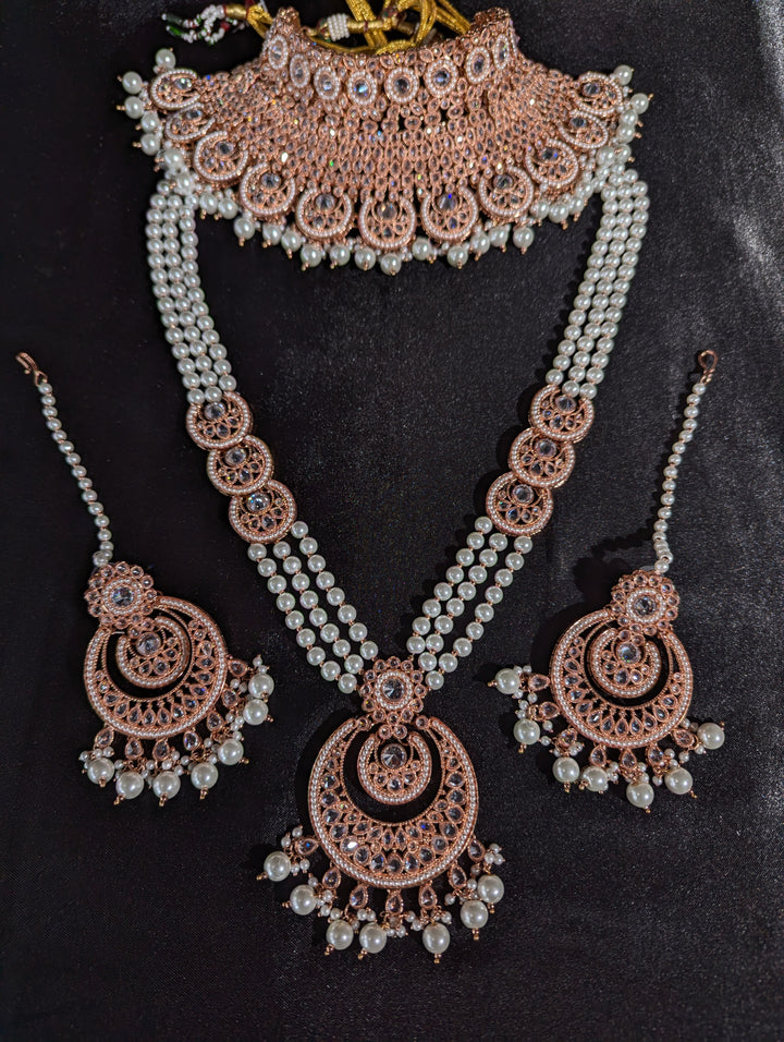 Navya Polki Bridal  Full Set