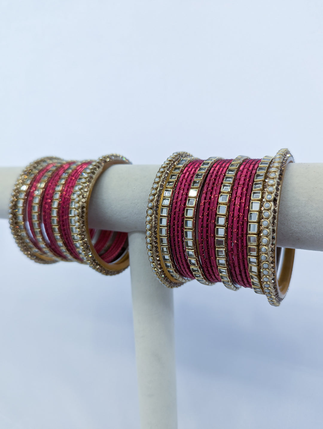 RED BANGLES - 2 HAND SET