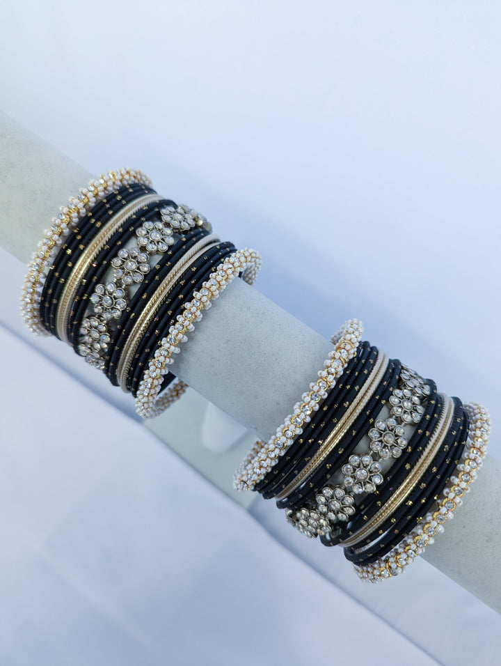 BLACK BANGLES - 2 HAND SET