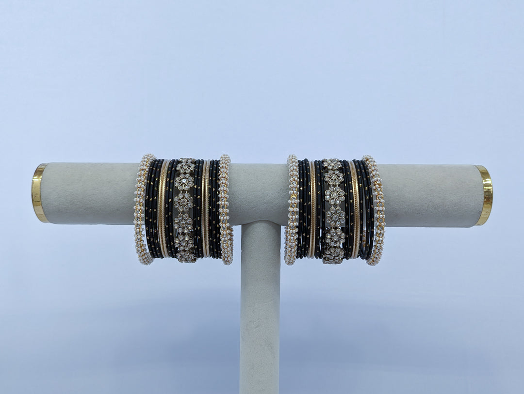 BLACK BANGLES - 2 HAND SET