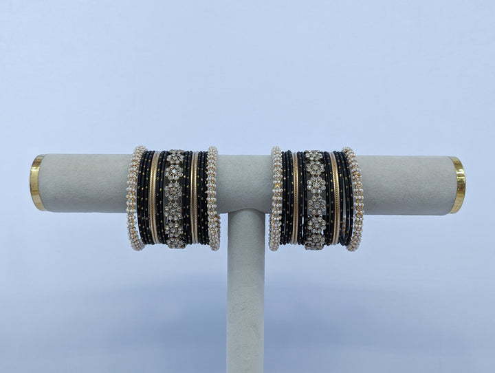 BLACK BANGLES - 2 HAND SET