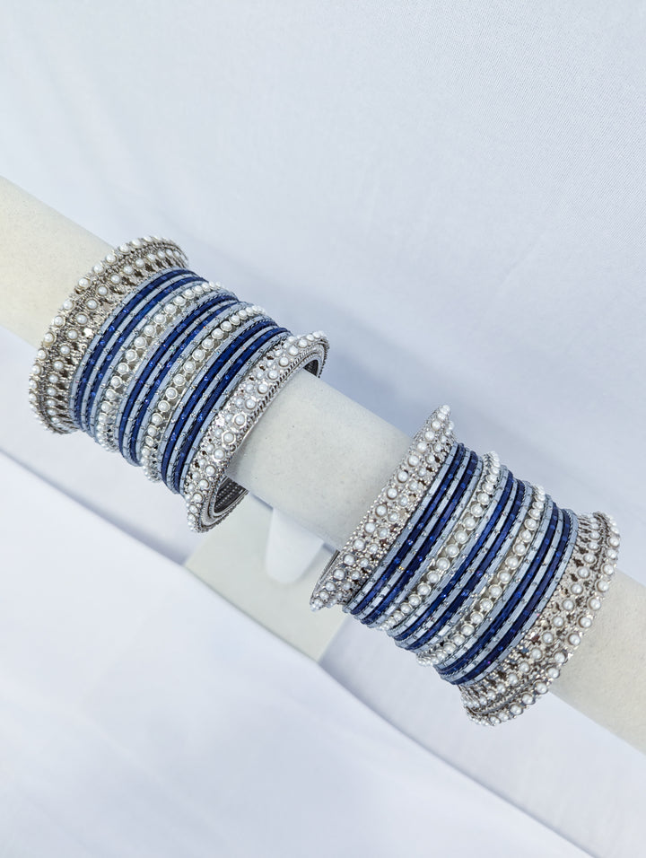 Blue and Silver- 2 HAND SET