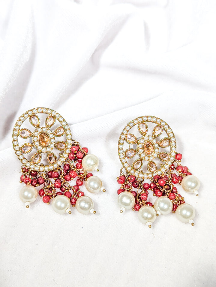 MIRA POLKI EARRINGS