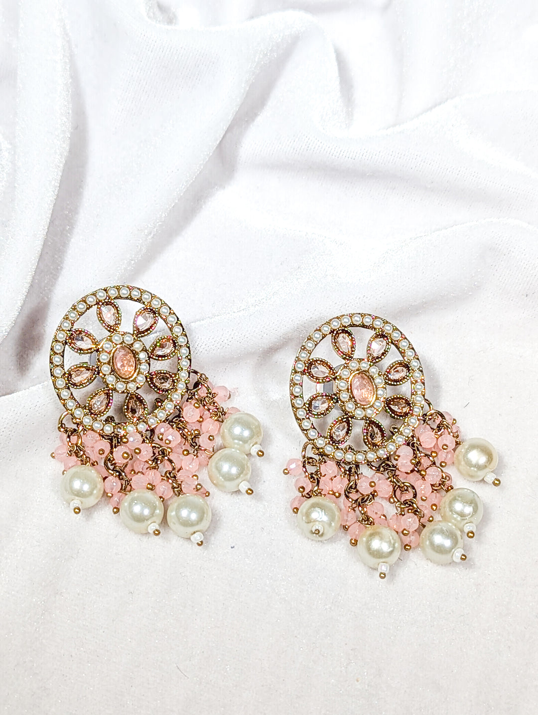 MIRA POLKI EARRINGS