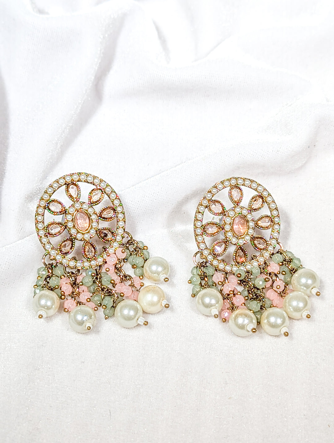 MIRA POLKI EARRINGS