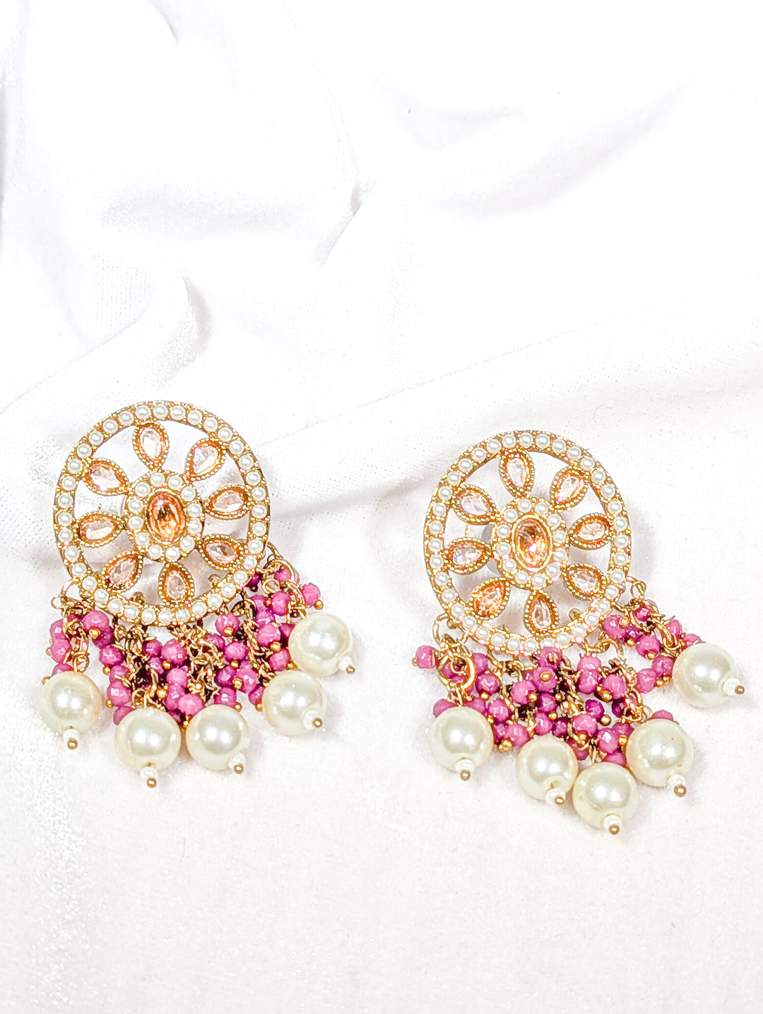 MIRA POLKI EARRINGS