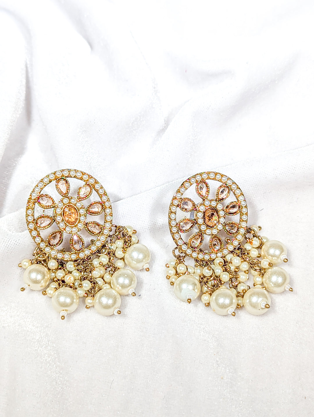 MIRA POLKI EARRINGS