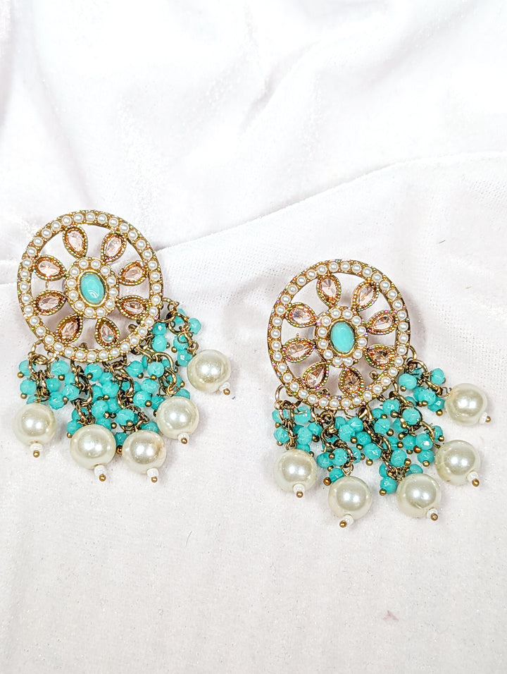 MIRA POLKI EARRINGS