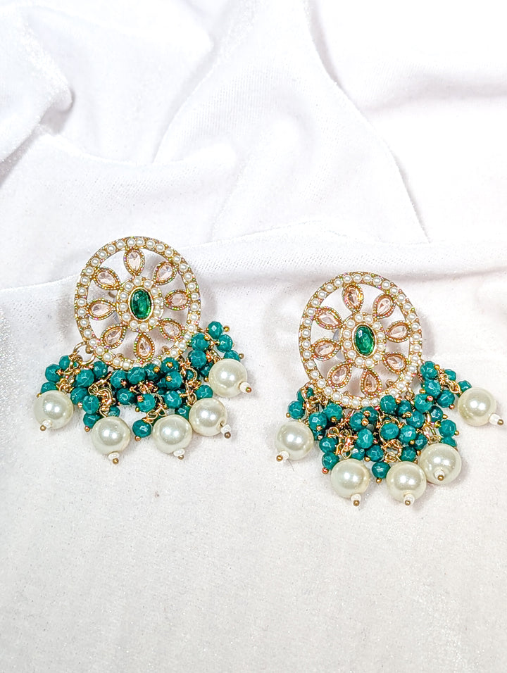 MIRA POLKI EARRINGS