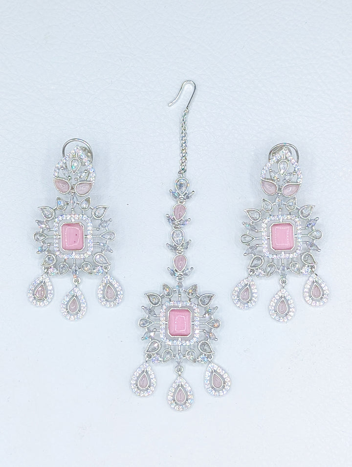 Nayra CZ Earring and Tikka