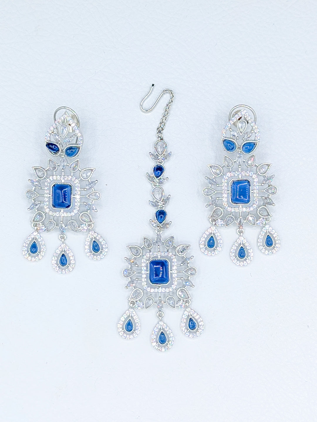 Nayra CZ Earring and Tikka