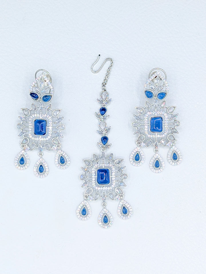 Nayra CZ Earring and Tikka