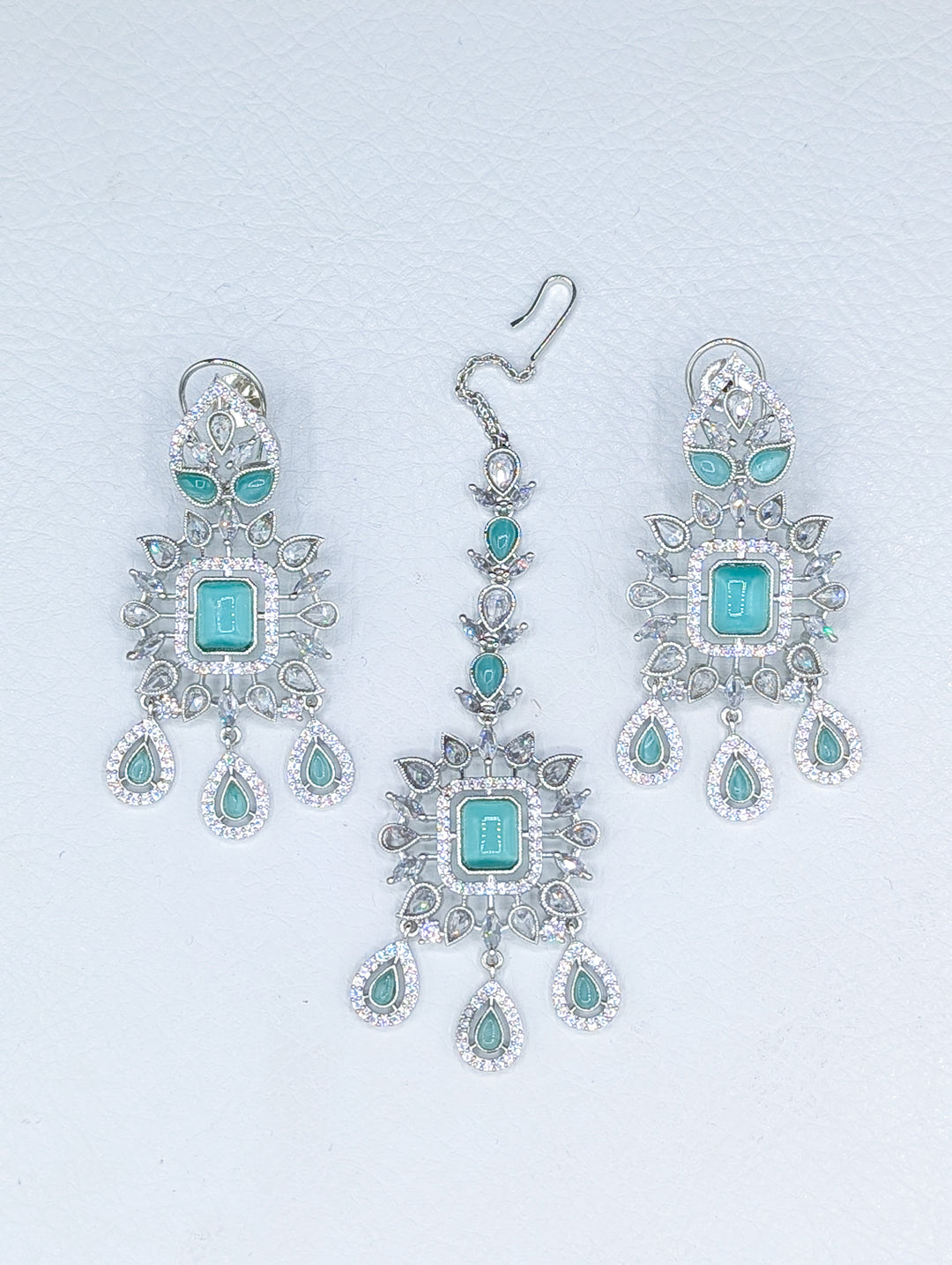 Nayra CZ Earring and Tikka