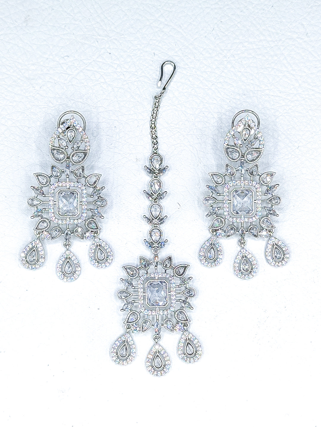 Nayra CZ Earring and Tikka