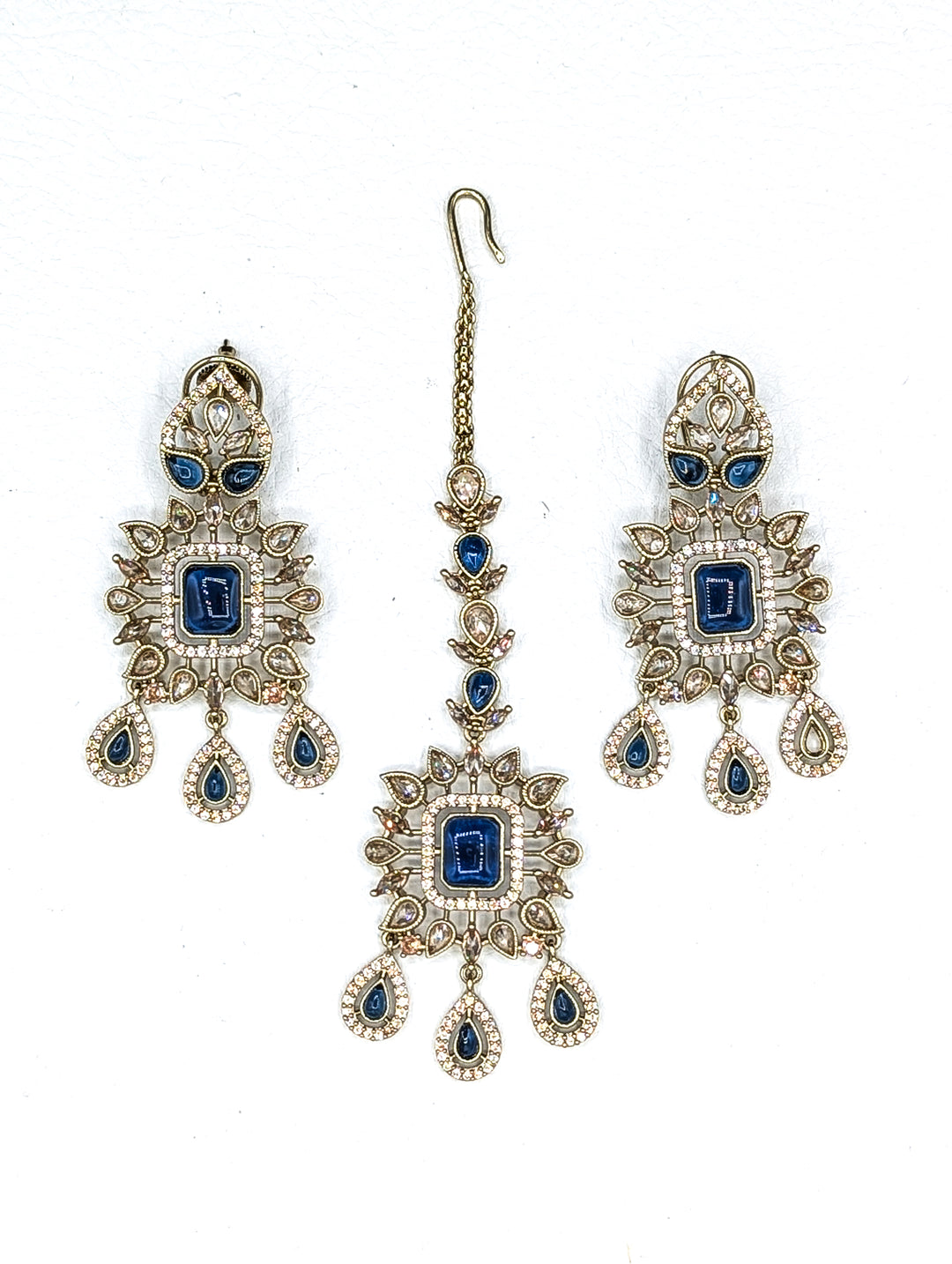 Jiya CZ Earring and Tikka