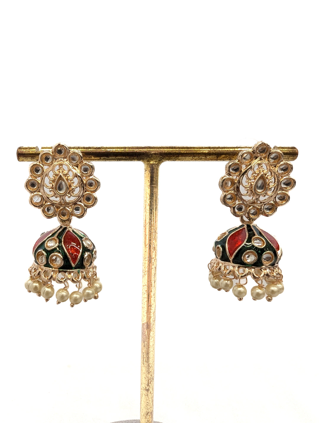 Ria Meenakari Earrings