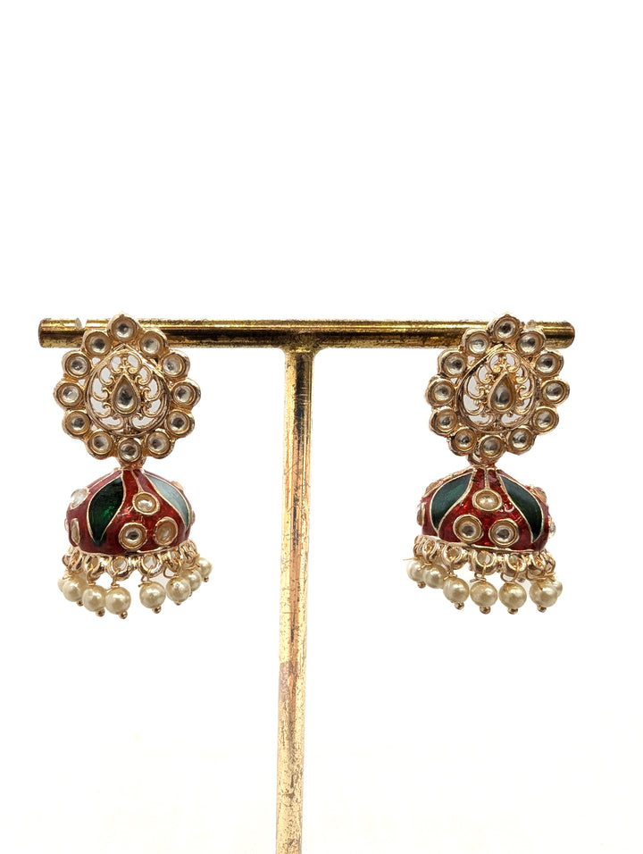 Ria Meenakari Earrings