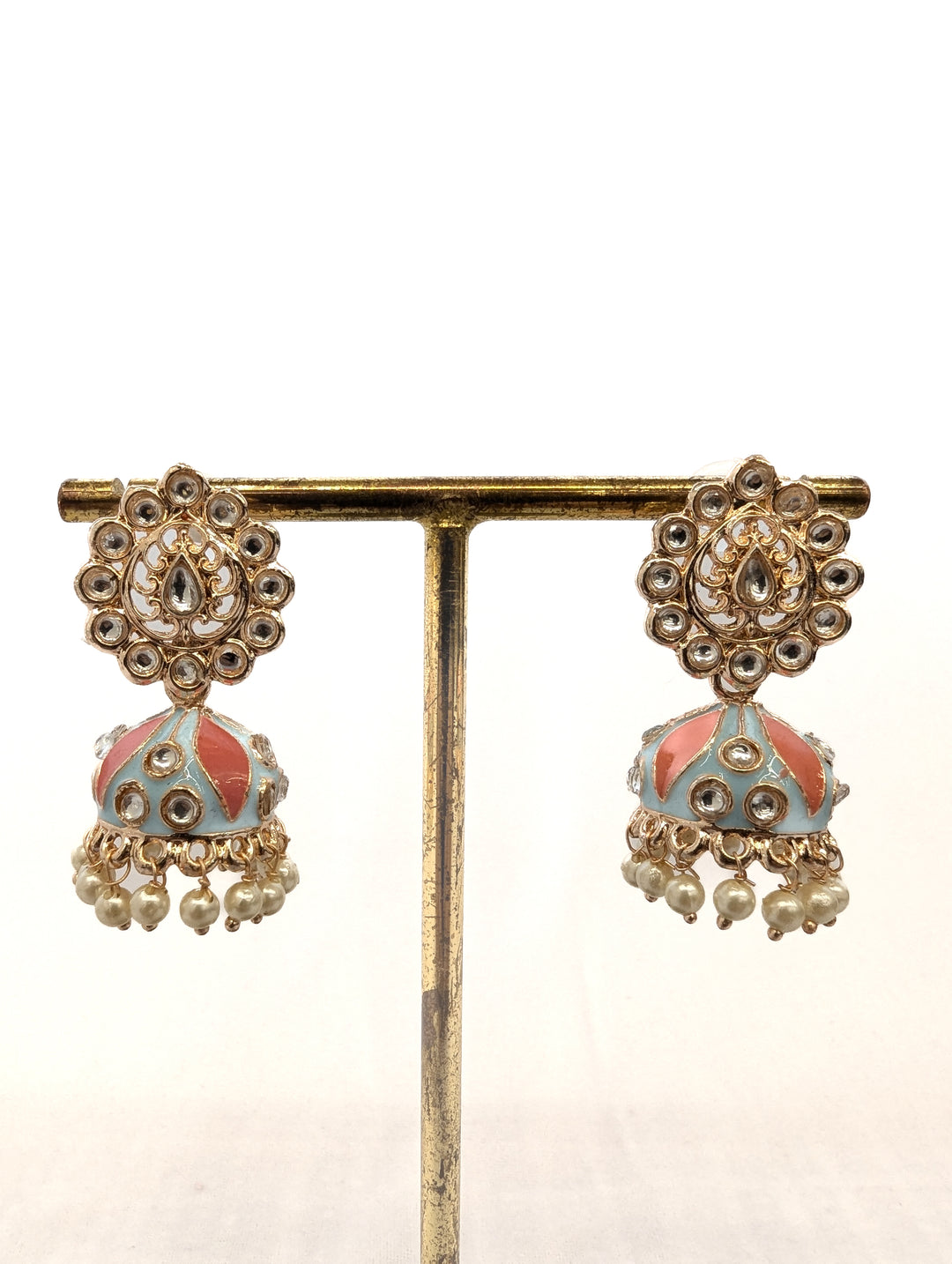 Ria Meenakari Earrings