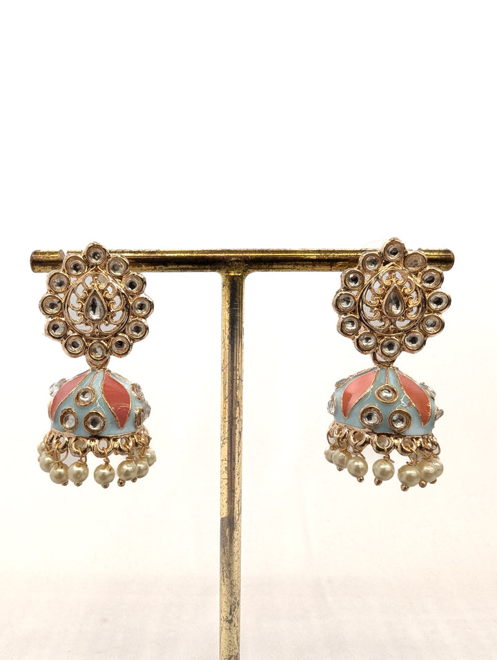 Ria Meenakari Earrings