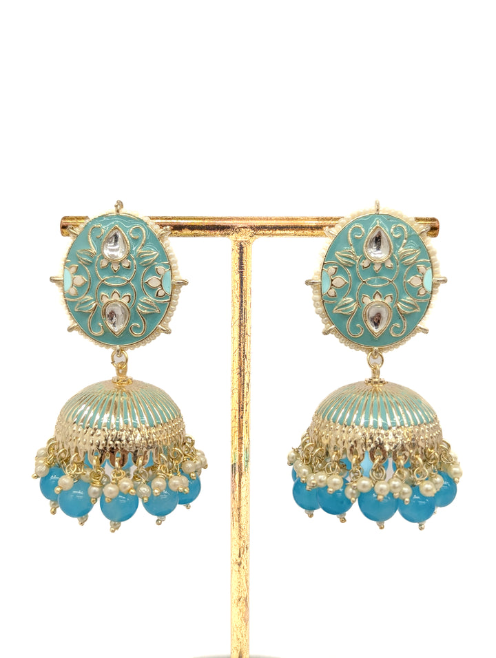 Neha Meenakari Earrings