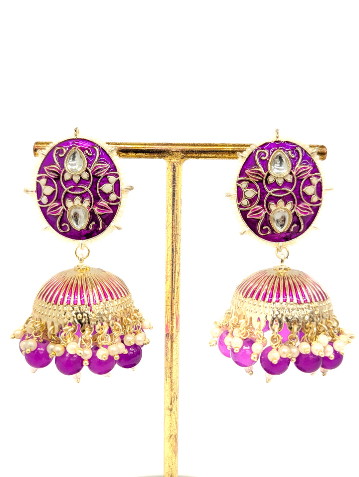 Neha Meenakari Earrings