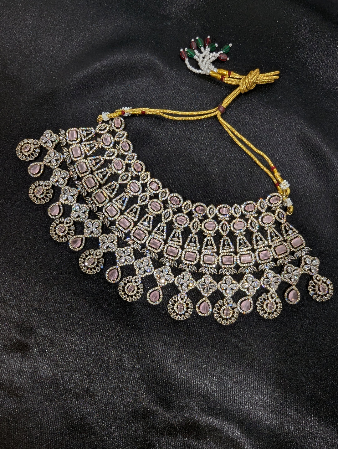 Aishani CZ Semi Bridal Set