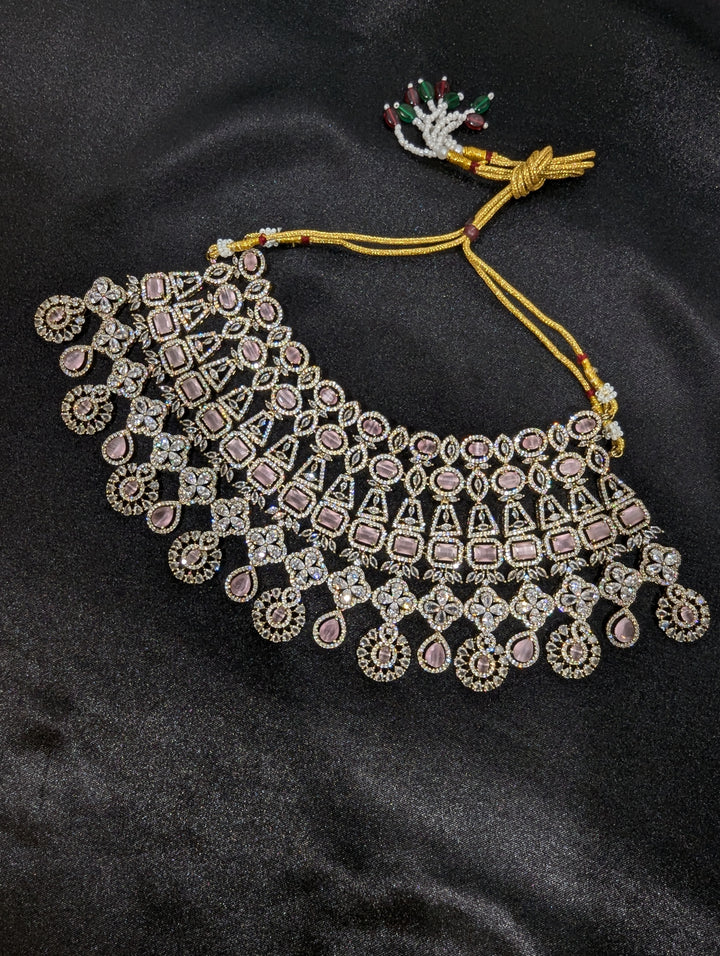 Aishani CZ Semi Bridal Set