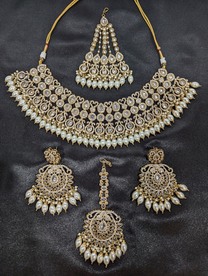 Naina Polki Semi Bridal Set