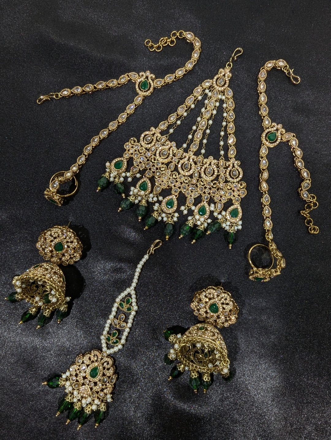 Shivani Polki Semi Bridal Set