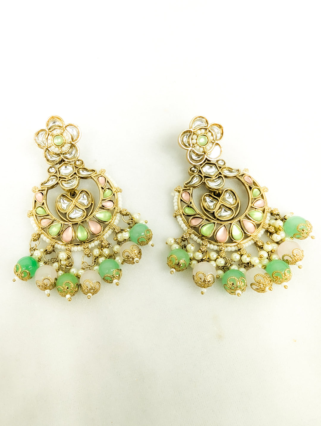 MEERA STONE EARRINGS