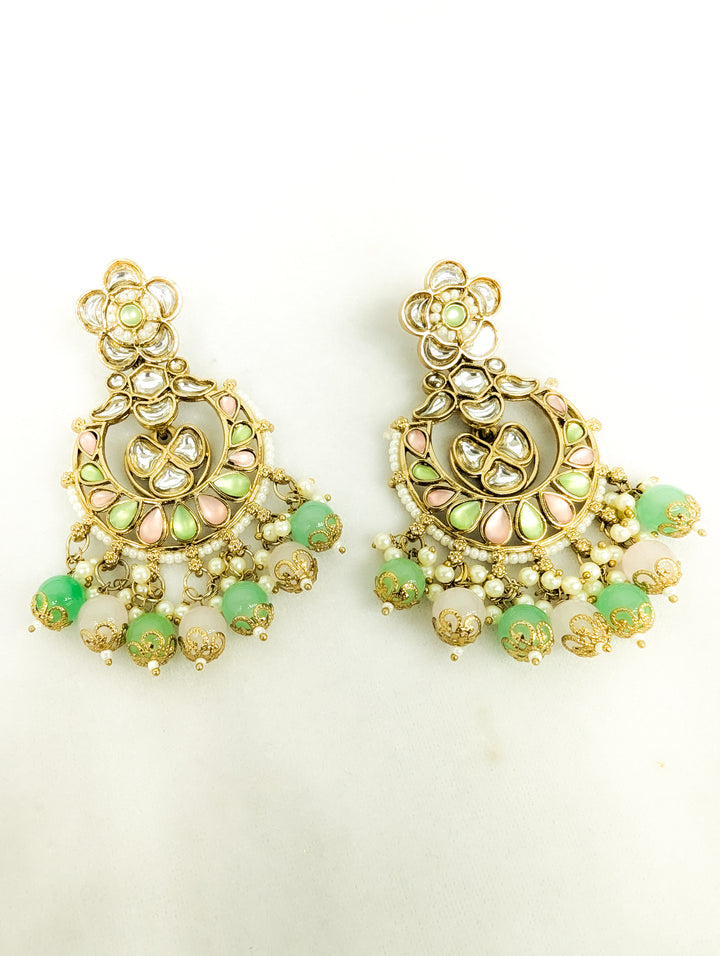 MEERA STONE EARRINGS