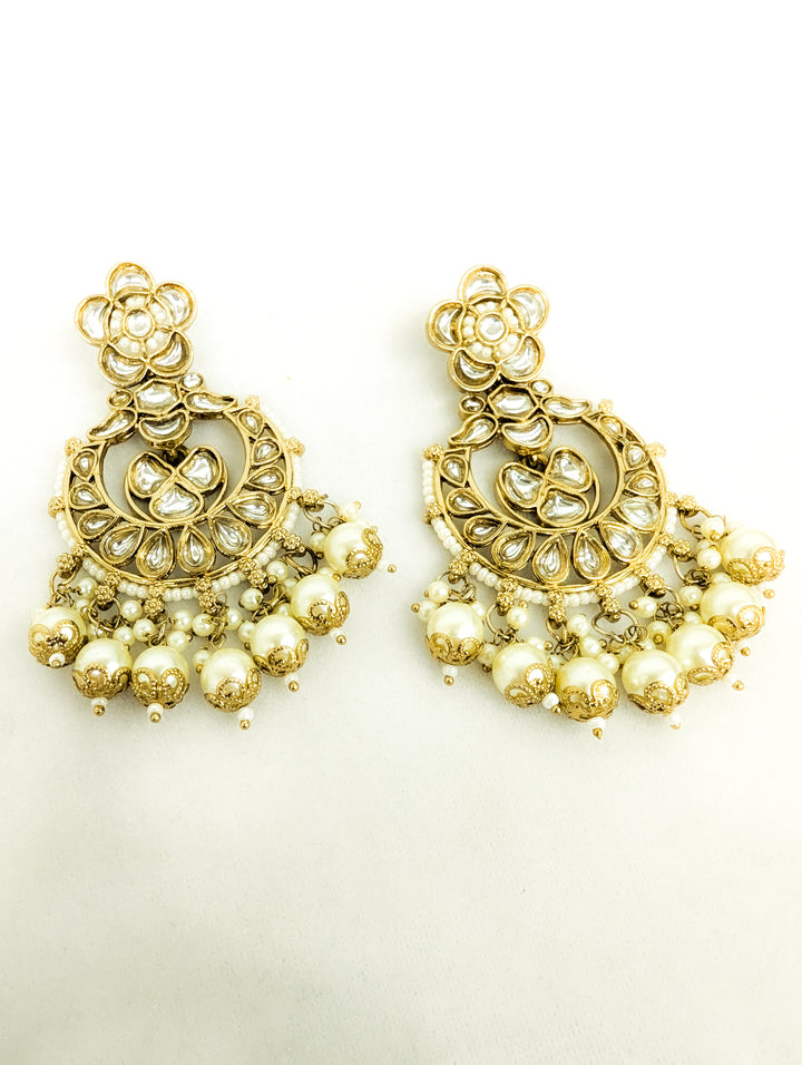 MEERA STONE EARRINGS