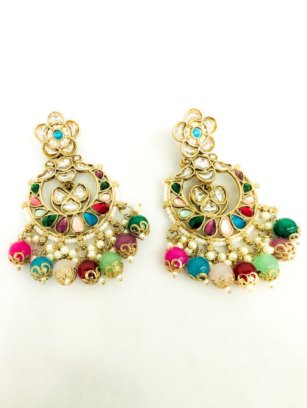 MEERA STONE EARRINGS