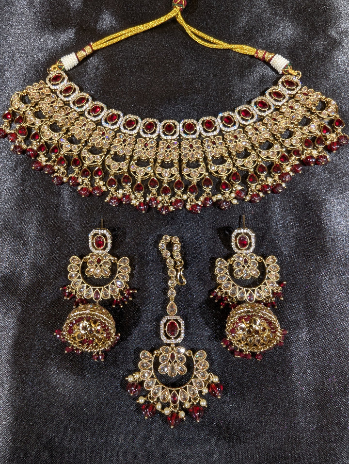 Bhavya Polki Semi Bridal Set