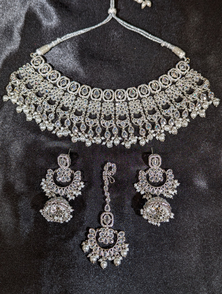 Eesha Polki Semi Bridal Set