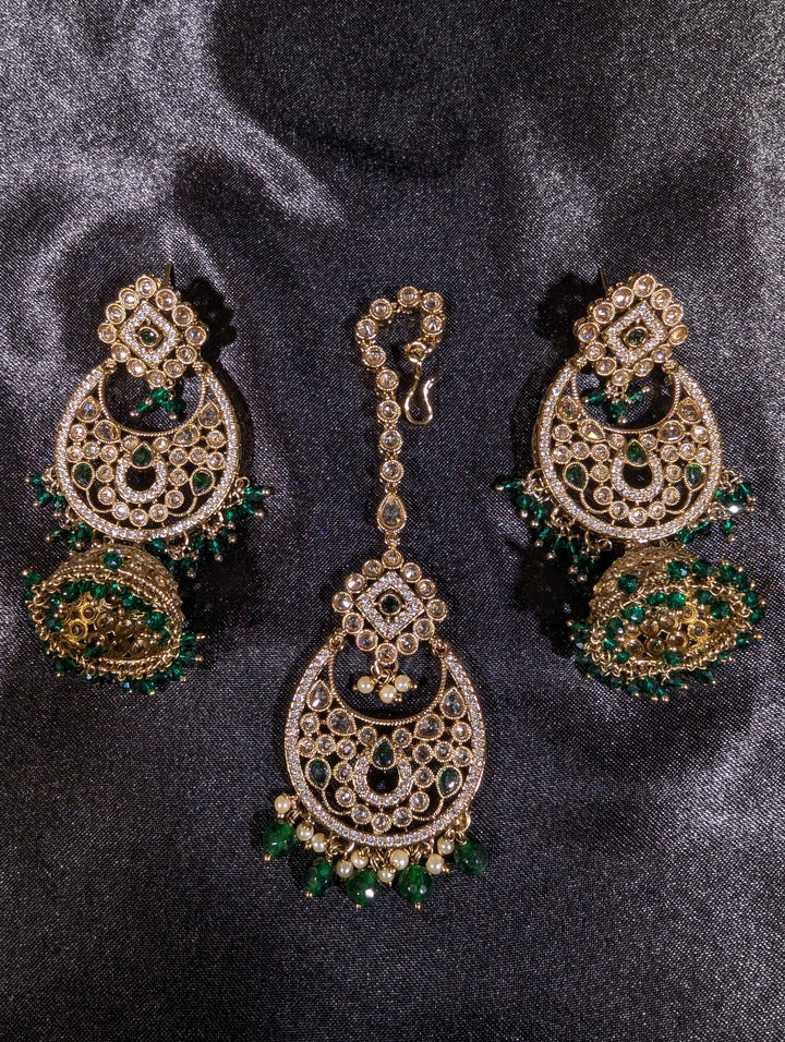 Khushi CZ Semi Bridal Set