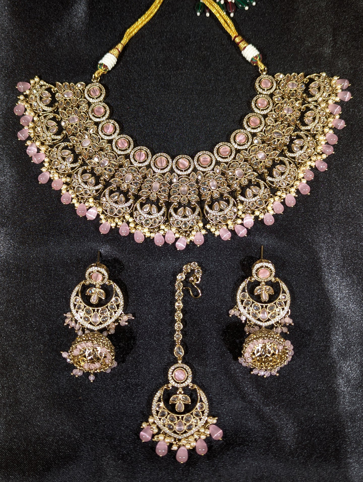 Mahi Polki Semi Bridal Set