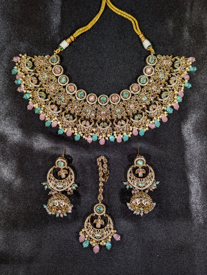 Kavya Polki Semi Bridal Set