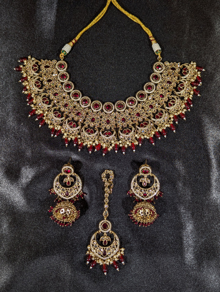 Lavanya Polki Semi Bridal Set