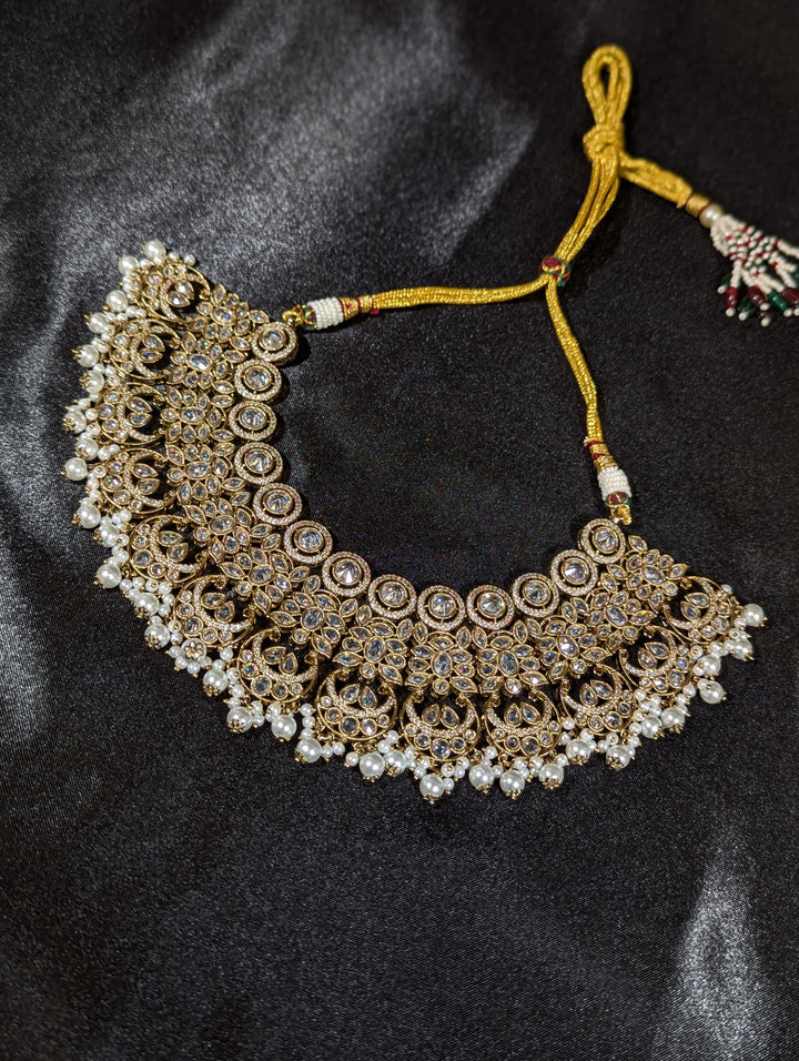 Mahika Polki Semi Bridal Set