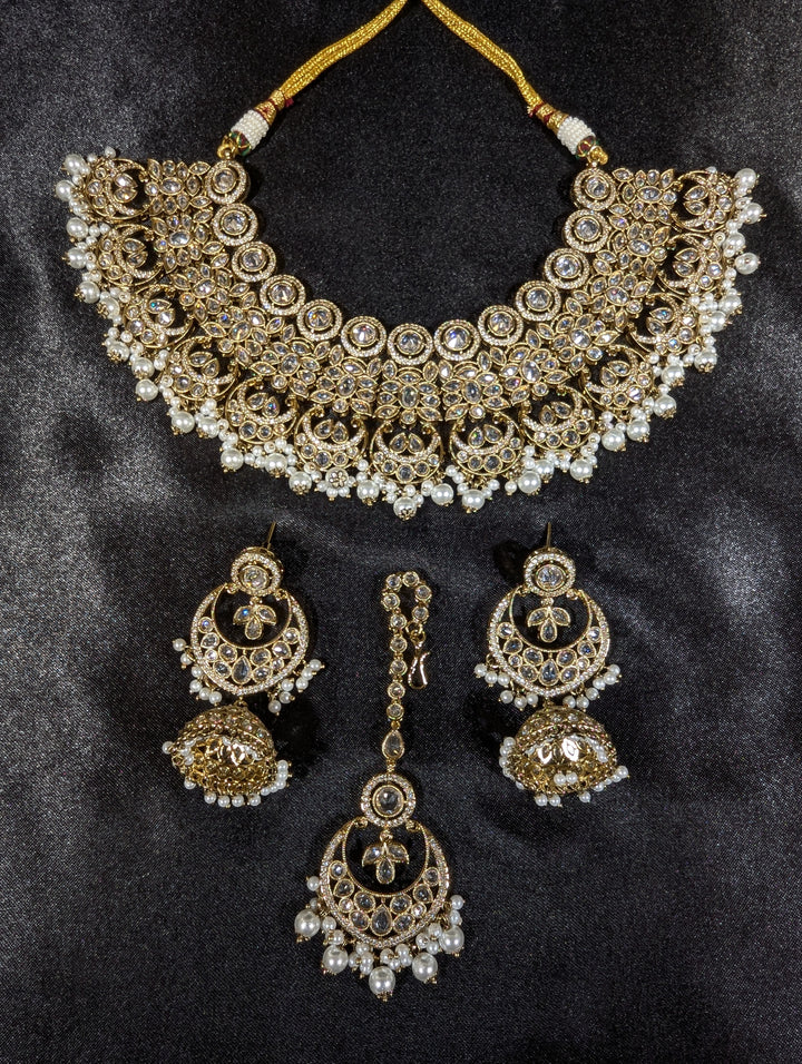 Mahika Polki Semi Bridal Set