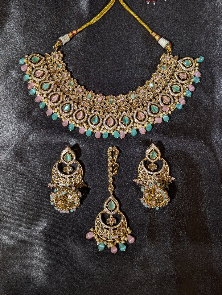 Nidhi Polki Semi Bridal Set