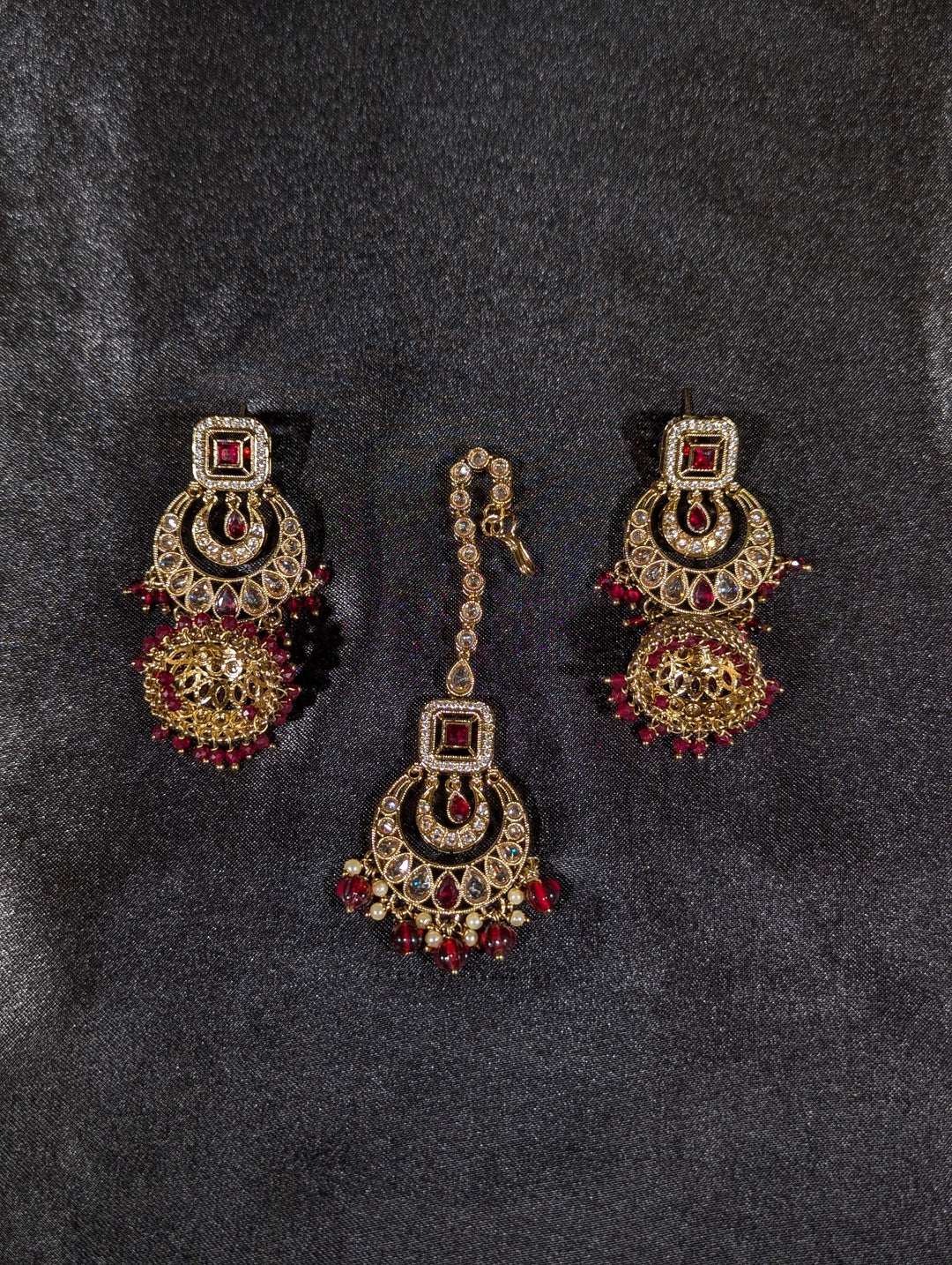 Diya Polki Semi Bridal Set