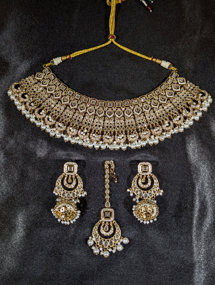 Nidhi Polki Semi Bridal Set