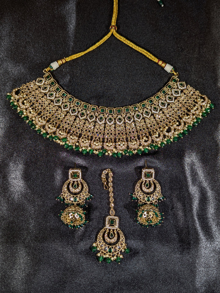 Kavya Polki Semi Bridal Set