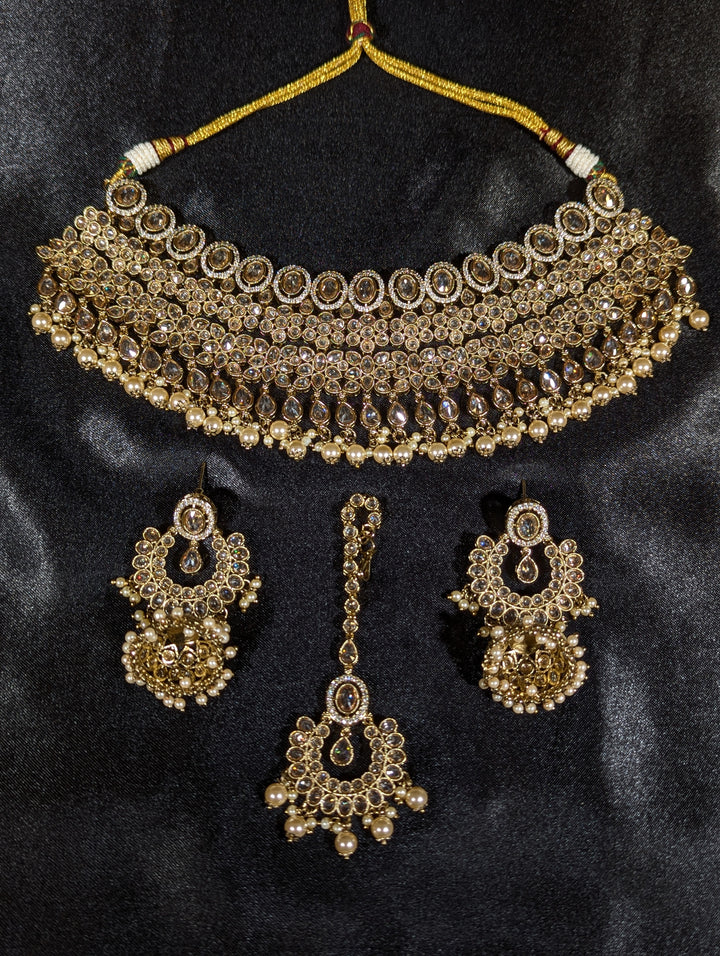 Anushka Polki Semi Bridal Set