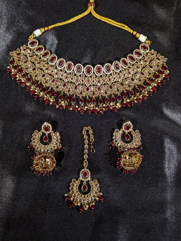 Gauri Polki Semi Bridal Set