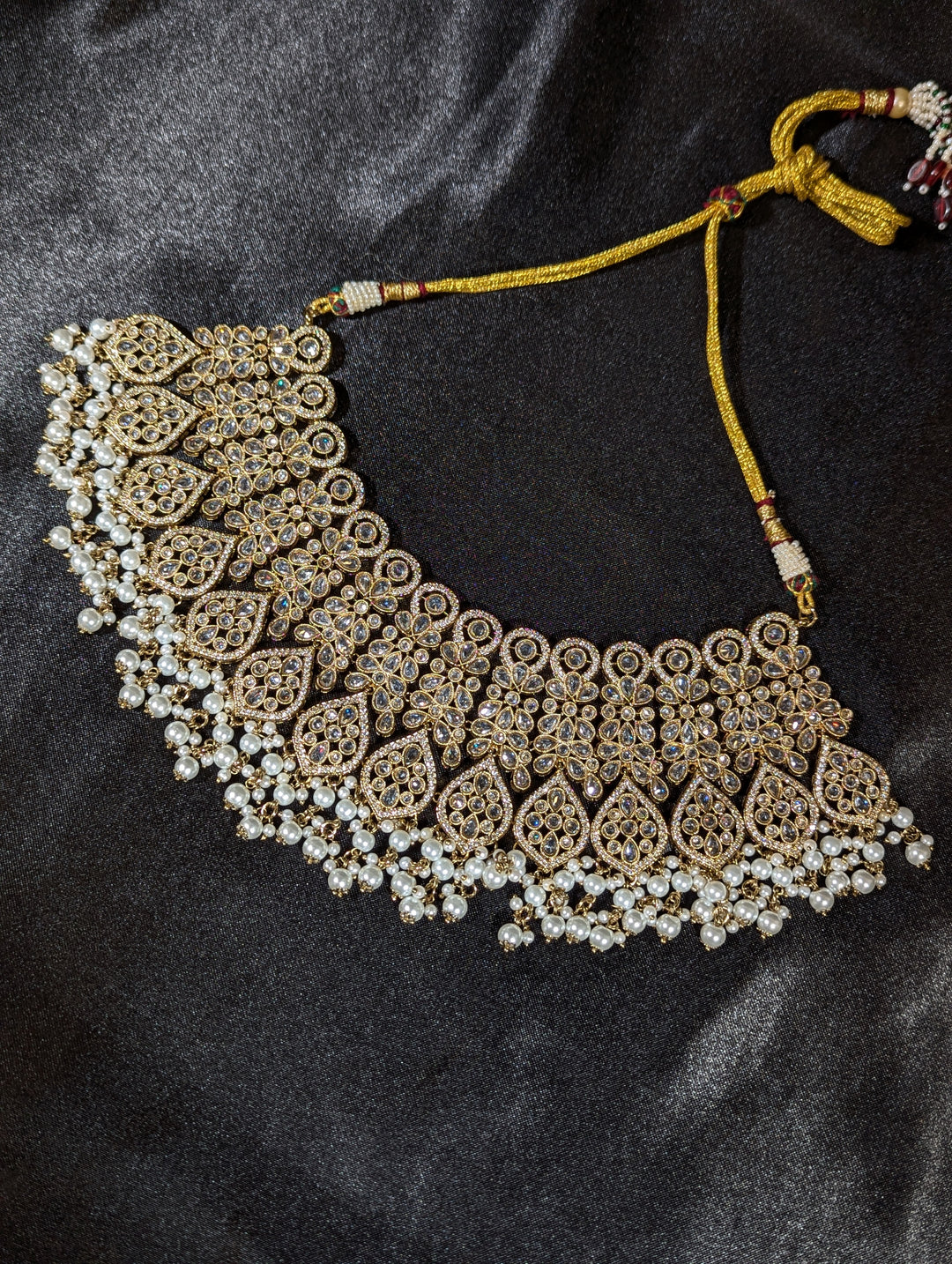 Bhavya CZ Semi Bridal Set