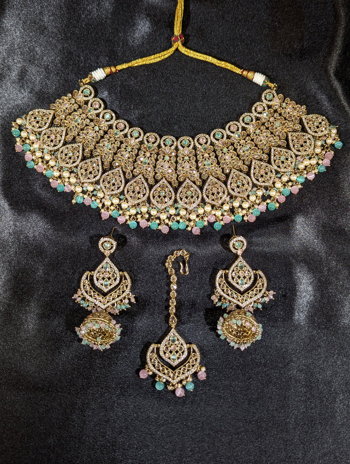 Charvi CZ Semi Bridal Set