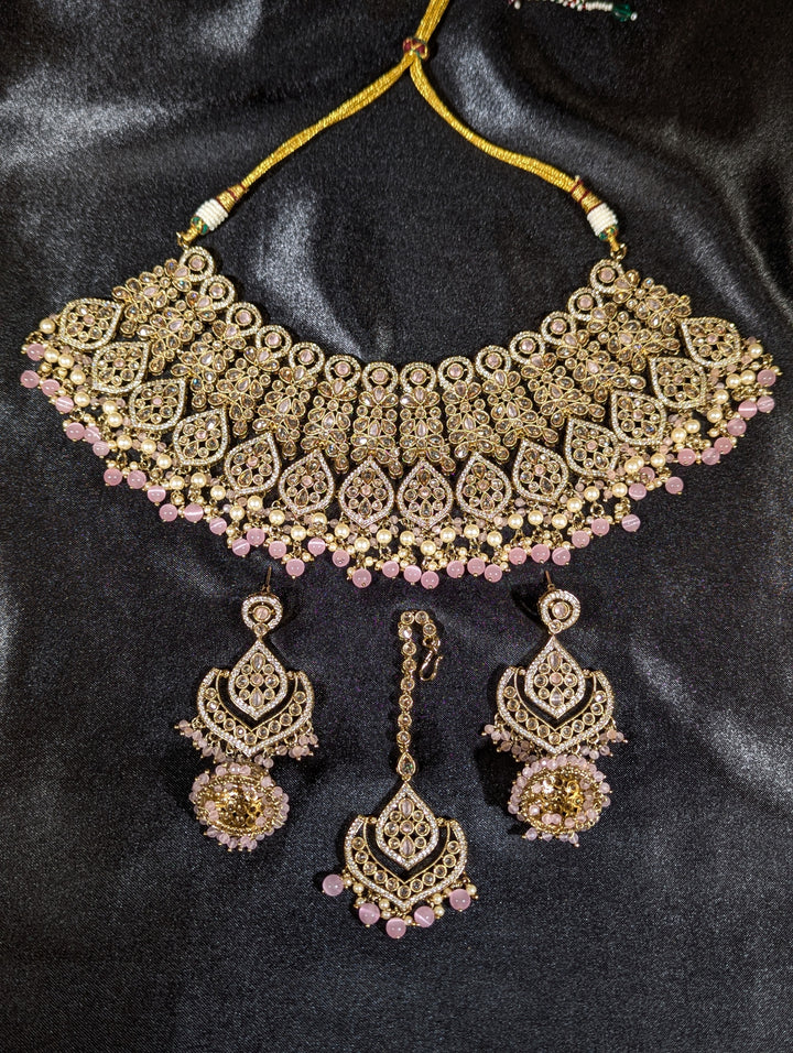 Ananya CZ Semi Bridal Set